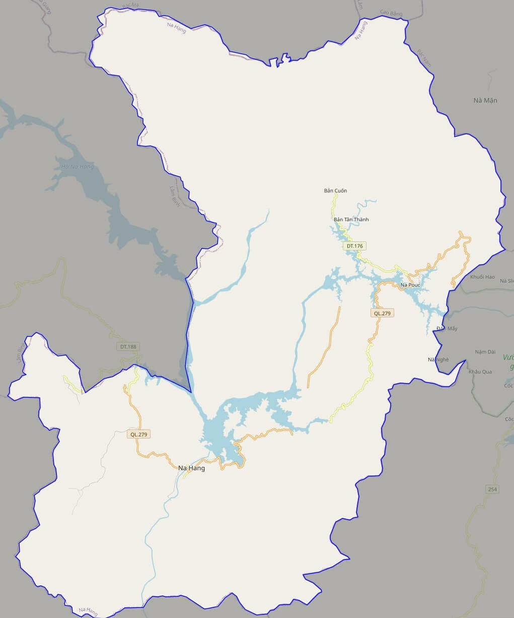 Bản đồ Vuaboss hoatdong huyện Na Hang