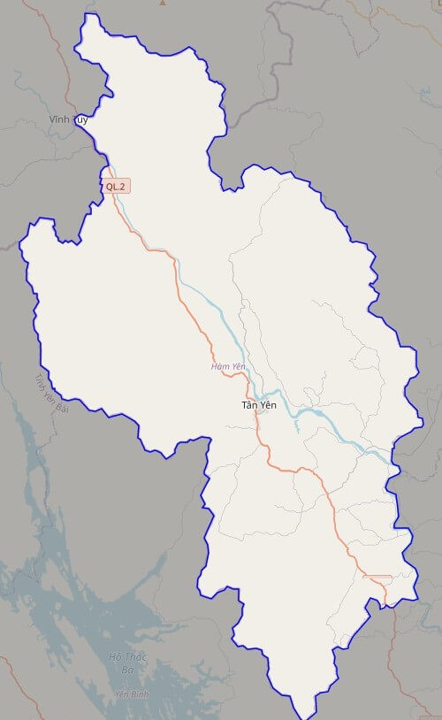 Bản đồ Vuaboss hoatdong huyện Hàm Yên