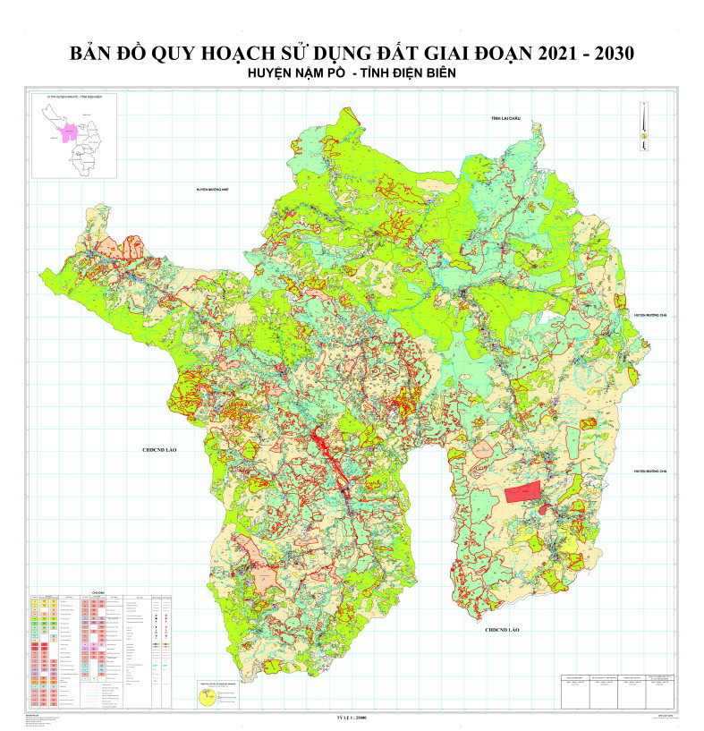 bản đồ quy hoạch huyện Nậm Pồ