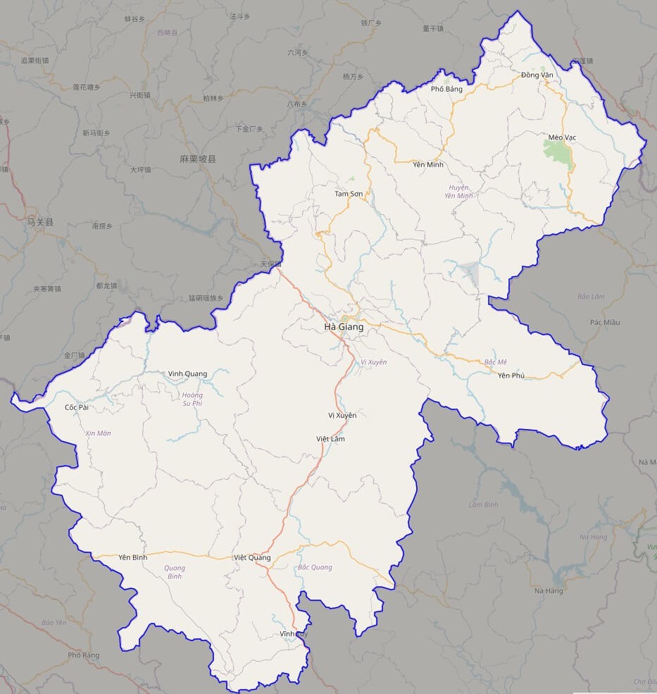 Bản đồ Vuaboss hoatdong tỉnh Hà Giang