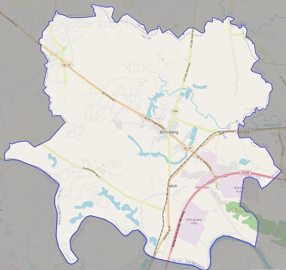 Bản đồ Vuaboss hoatdong huyện Việt Yên