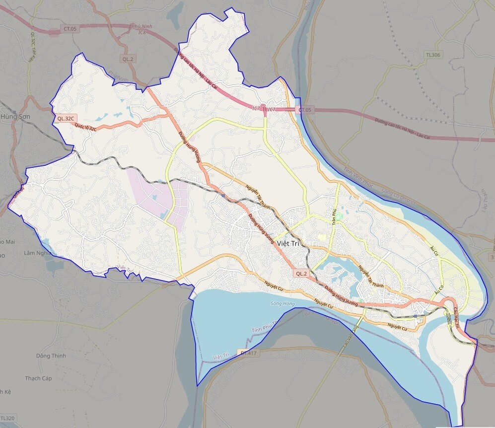 Bản đồ Vuaboss hoatdong thành phố Việt Trì