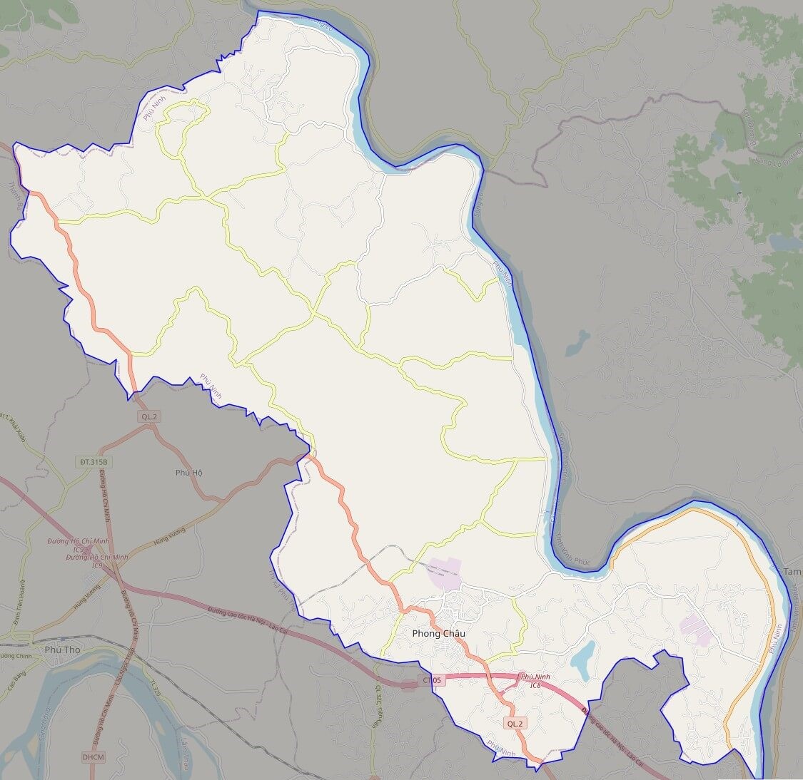 Bản đồ Vuaboss hoatdong huyện Phù Ninh