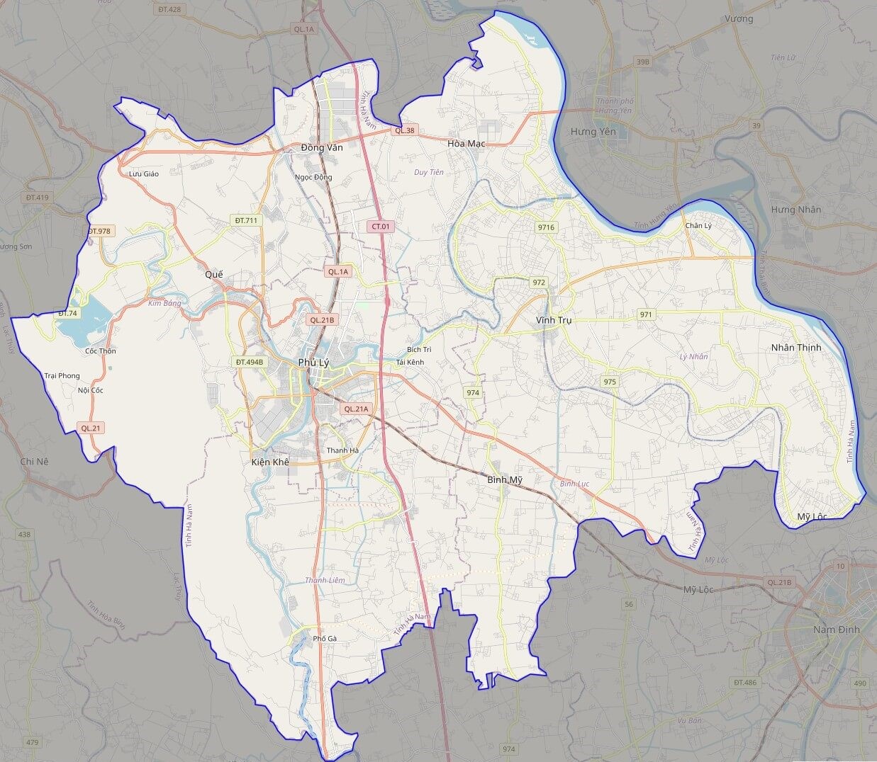 Bản đồ Vuaboss hoatdong tỉnh Hà Nam