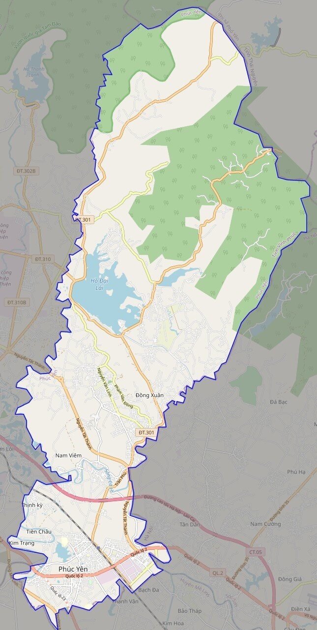 Bản đồ Vuaboss hoatdong huyện Phúc Yên