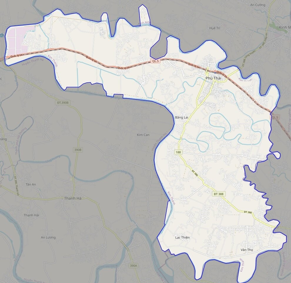 Bản đồ Vuaboss hoatdong huyện Kim Thành