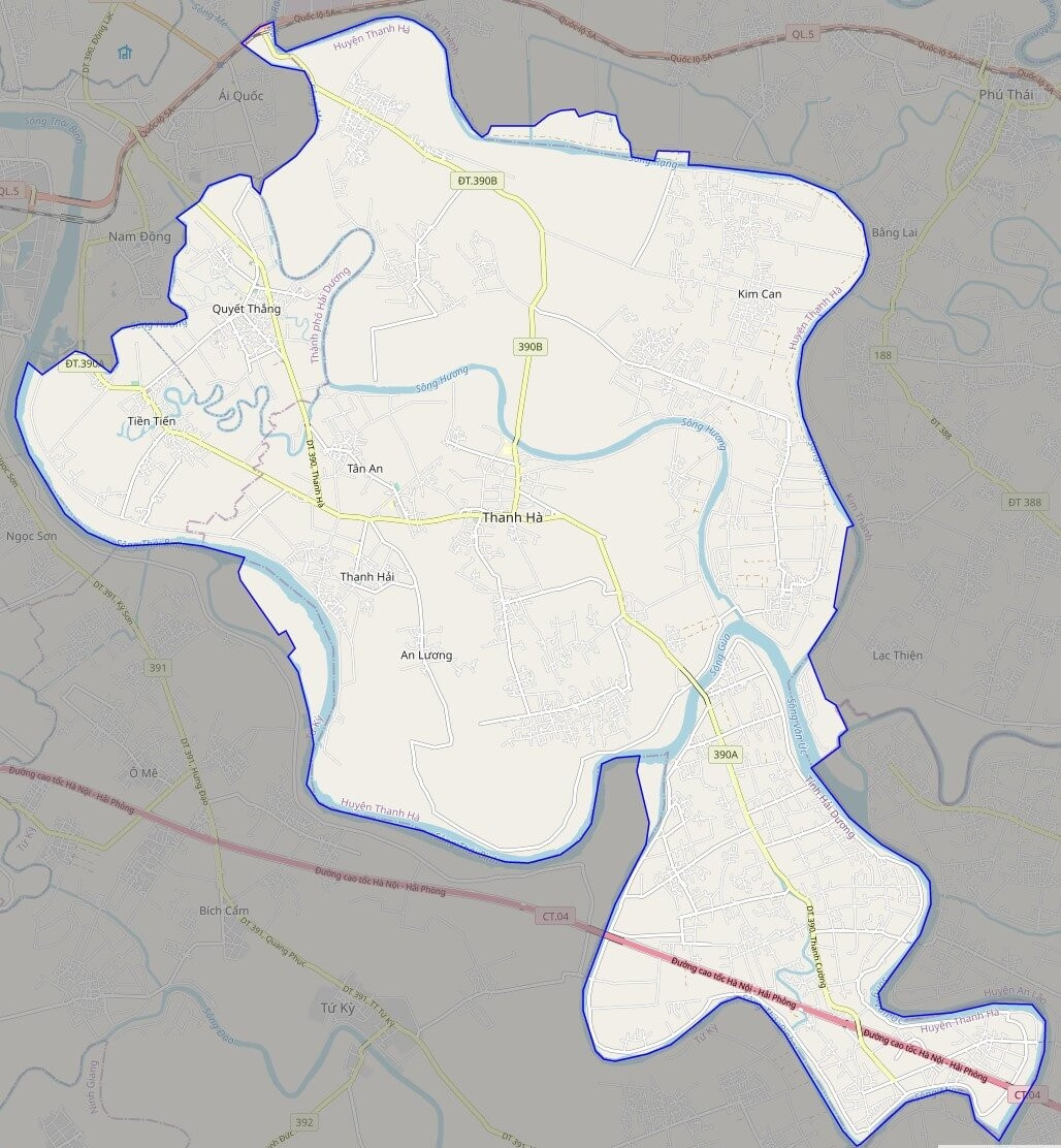 Bản đồ Vuaboss hoatdong huyện Thanh Hà