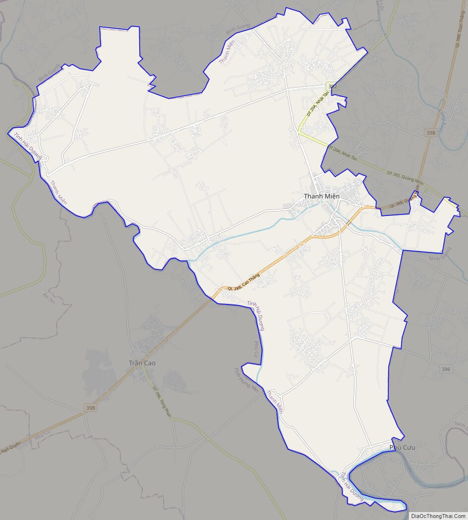 Bản đồ Vuaboss hoatdong huyện Thanh Miện