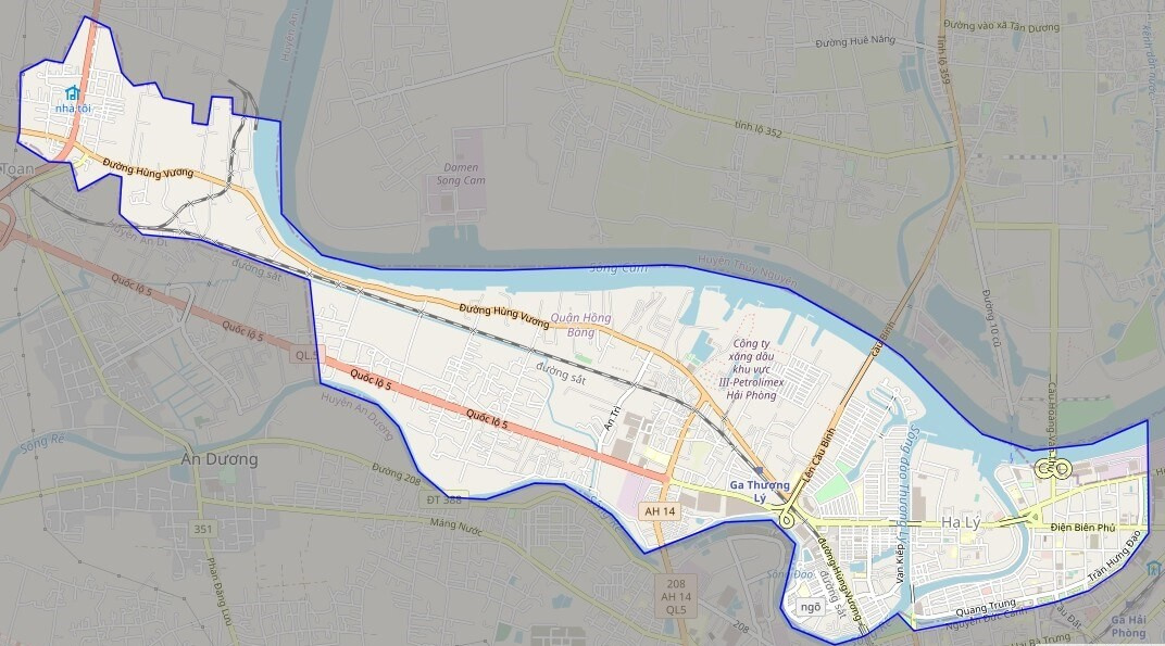 Bản đồ Vuaboss hoatdong huyện Hồng Bàng