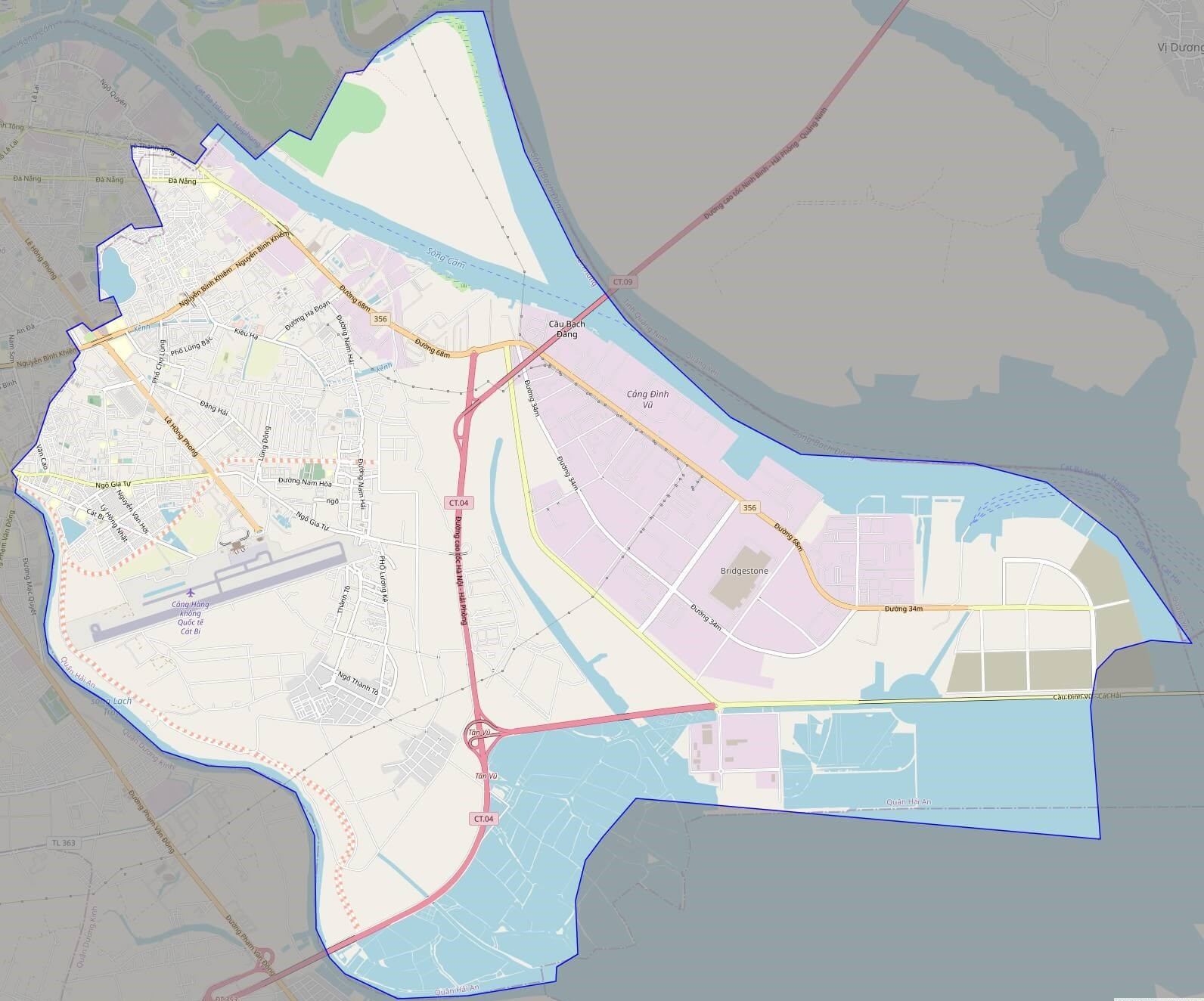 Bản đồ Vuaboss hoatdong quận Hải An