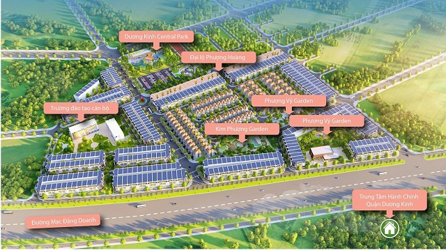 Quy hoạch đô thị quận Dương Kính