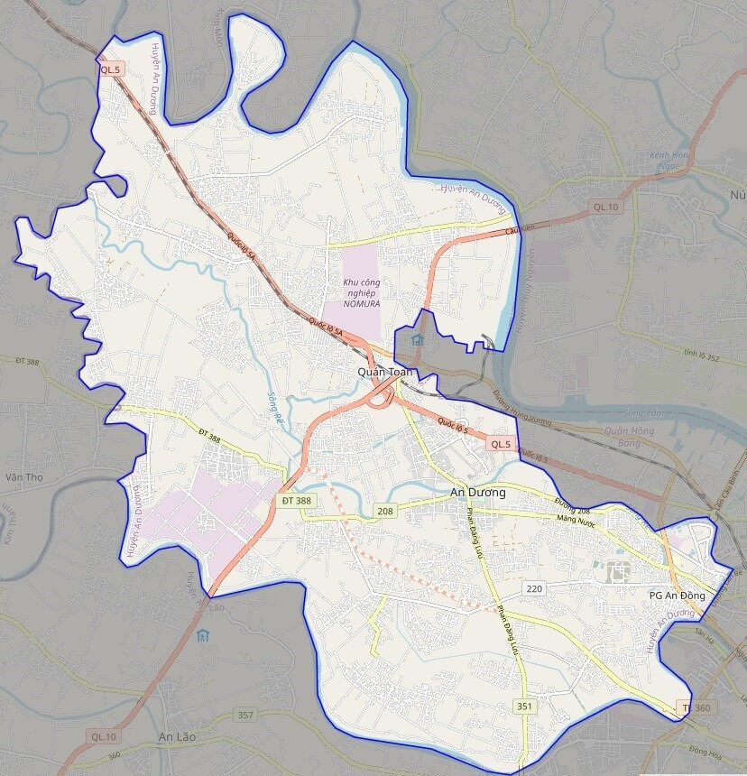 Bản đồ Vuaboss hoatdong huyện An Dương