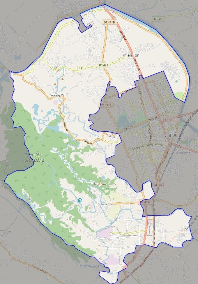 Bản đồ Vuaboss hoatdong huyện Hoa Lư