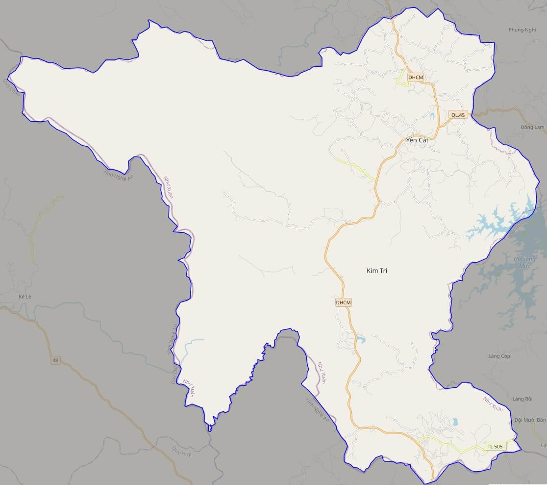 Bản đồ Vuaboss hoatdong huyện Như Xuân