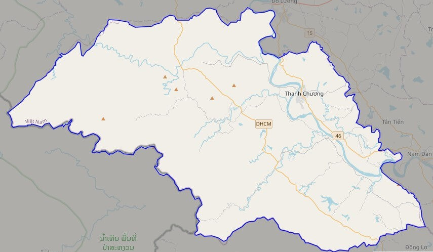 Bản đồ Vuaboss hoatdong huyện Thanh Chương