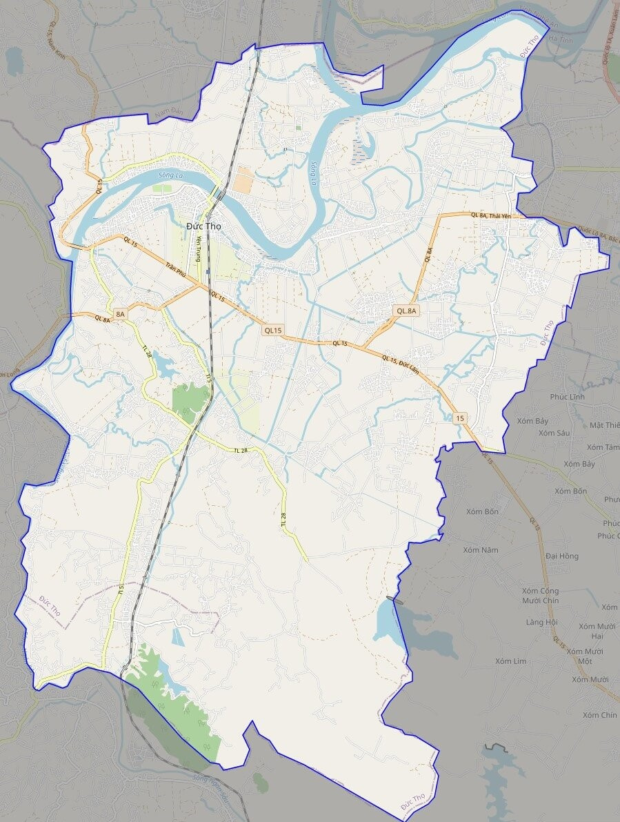 Bản đồ Vuaboss hoatdong huyện Đức Thọ