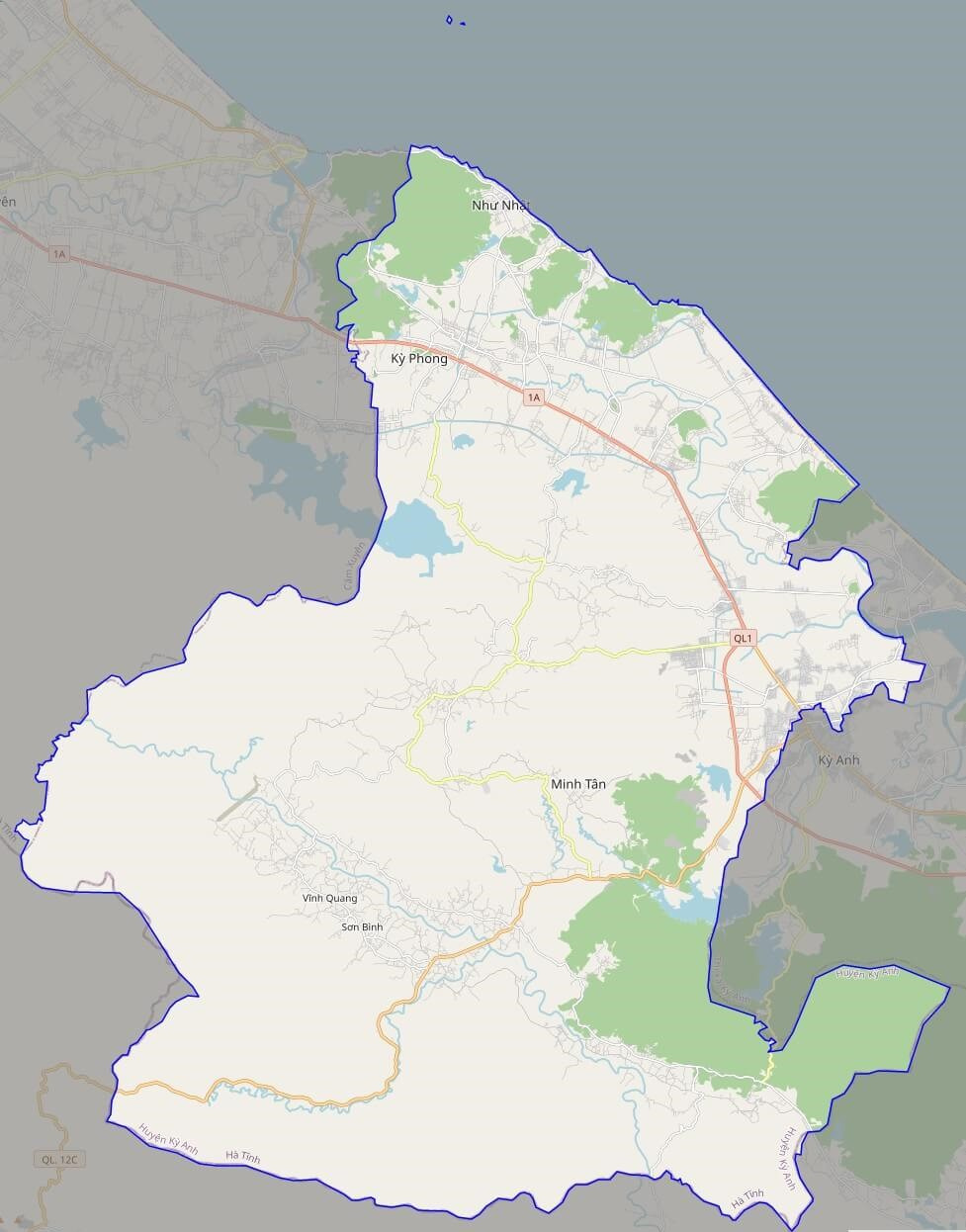 Bản đồ Vuaboss hoatdong huyện Kỳ Anh