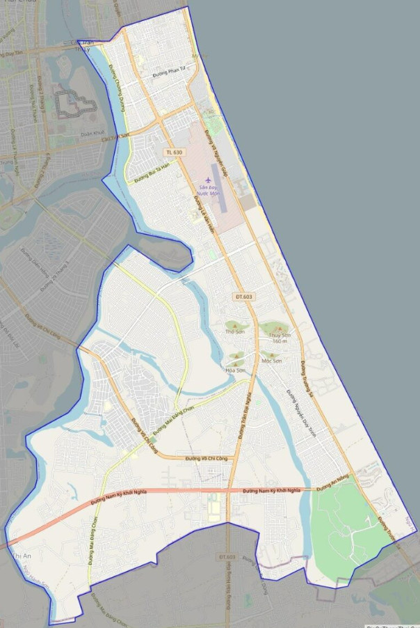 Bản đồ Vuaboss hoatdong quận Ngũ Hành Sơn