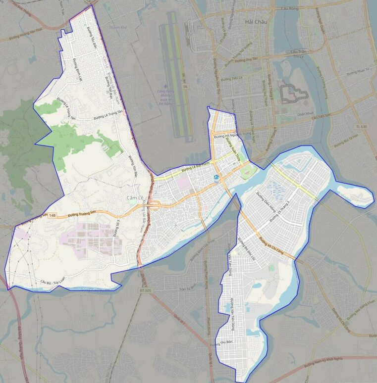 Bản đồ Vuaboss hoatdong quận Cẩm Lệ