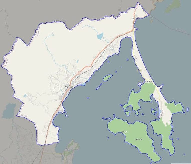 Bản đồ Vuaboss hoatdong huyện Vạn Ninh