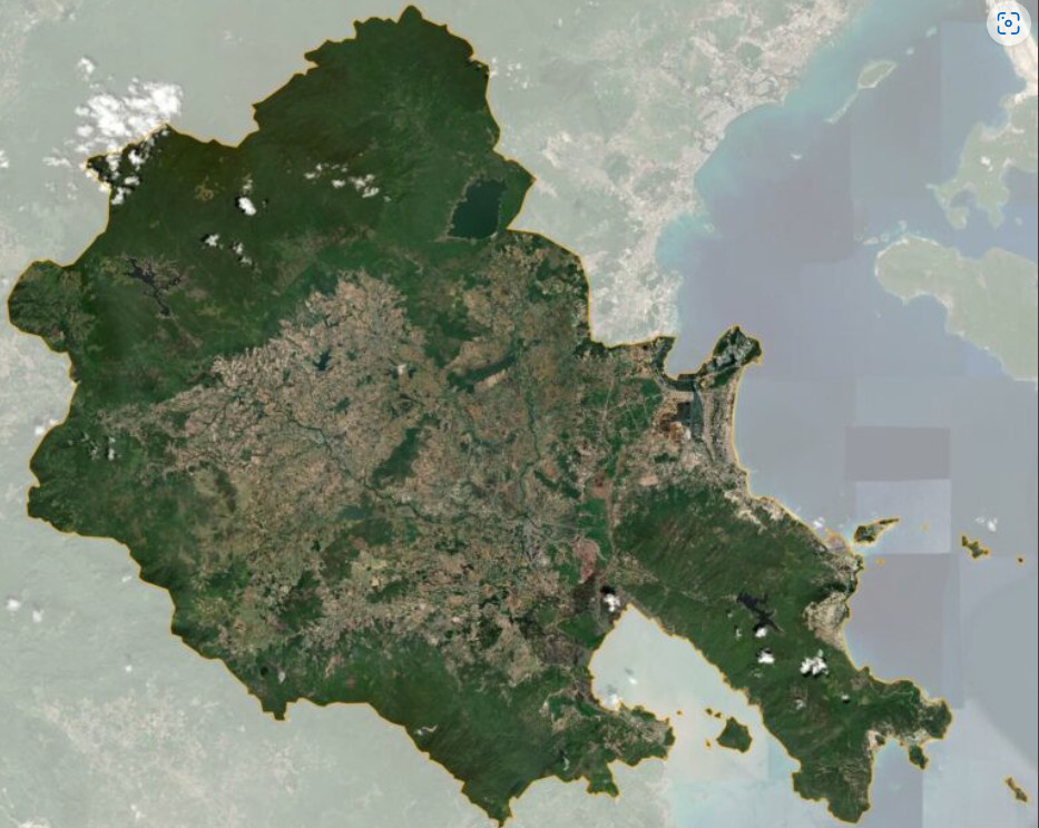 Bản đồ vệ tinh Thị xã Ninh Hòa