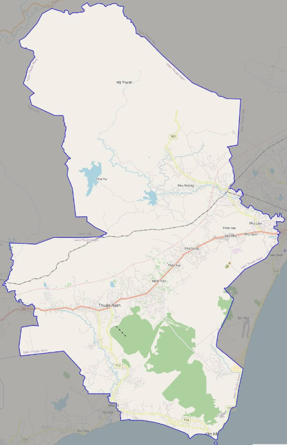 Bản đồ Vuaboss hoatdong huyện Hàm Thuận Nam
