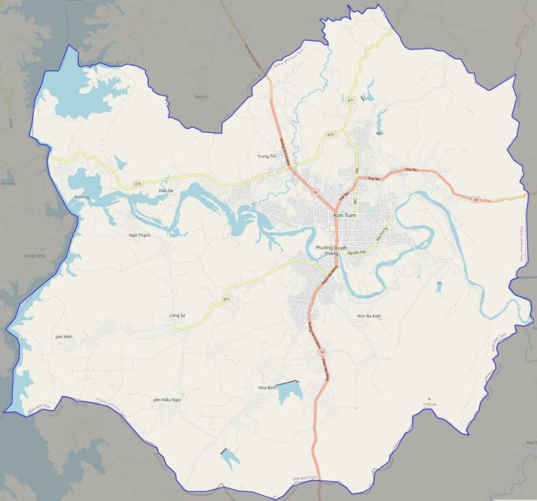 Bản đồ Vuaboss hoatdong Thành phố Kon Tum
