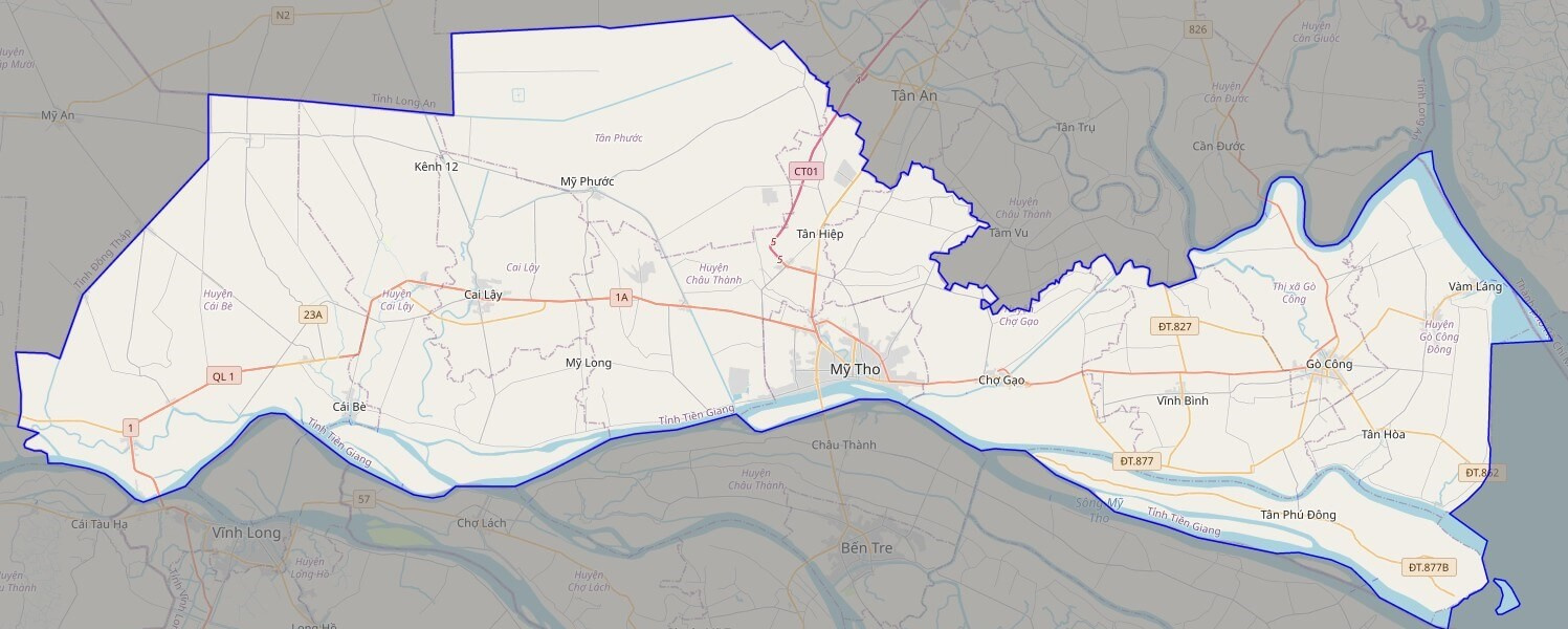 Bản đồ Vuaboss hoatdong tỉnh Tiền Giang