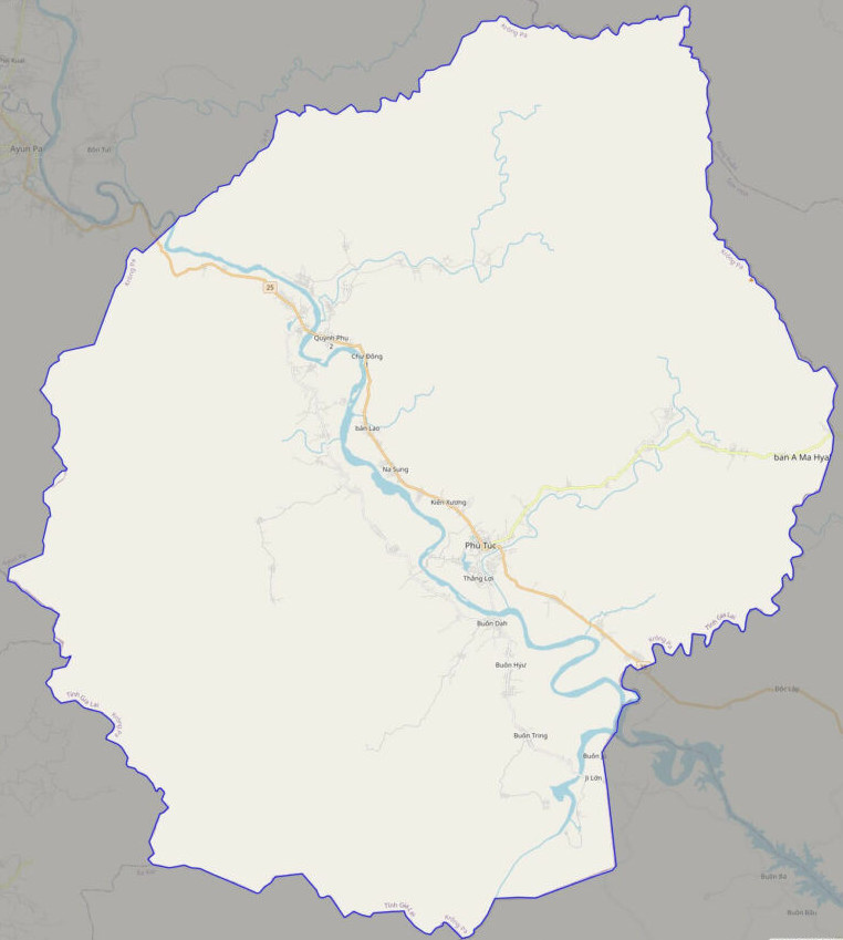 Bản đồ Vuaboss hoatdong huyện Krông Pa