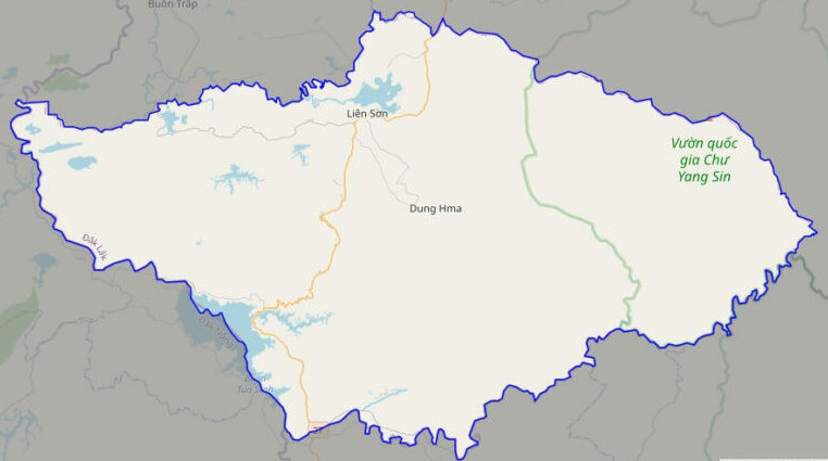 Bản đồ Vuaboss hoatdong huyện Lắk