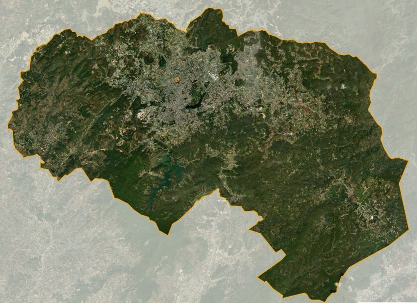 Bản đồ vệ tinh Thành phố Đà Lạt
