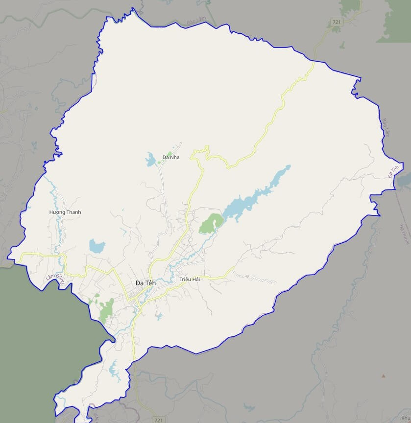 Bản đồ Vuaboss hoatdong huyện Đạ Teh
