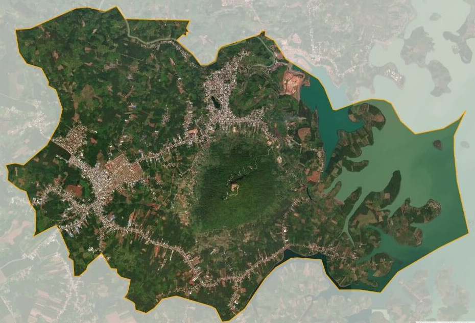 Bản đồ vệ tinh Thị xã Phước Long