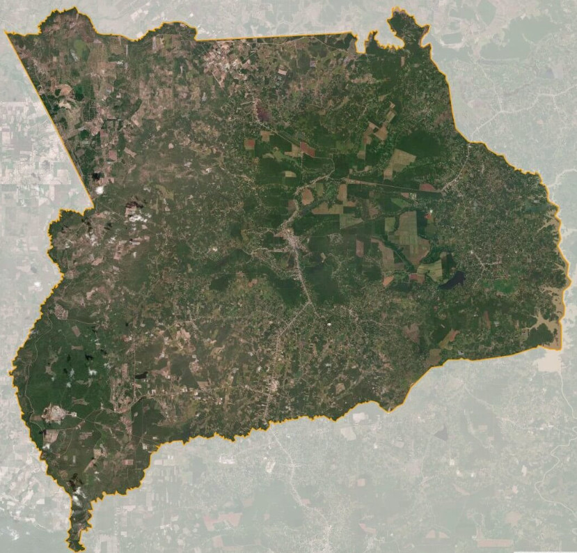 Bản đồ vệ tinh Huyện Lôc Ninh