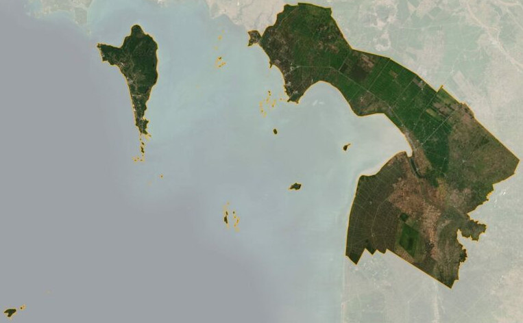 Bản đồ vệ tinh Tỉnh Kiên Giang