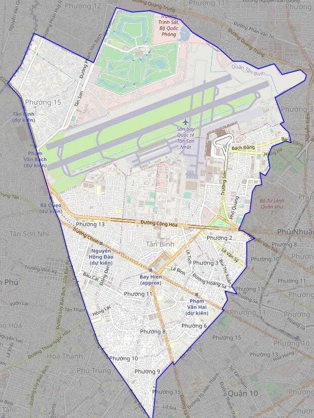 bản đồ Vuaboss hoatdong quận tân bình
