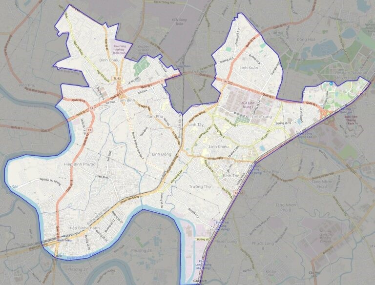 bản đồ Vuaboss hoatdong thành phố thủ đức