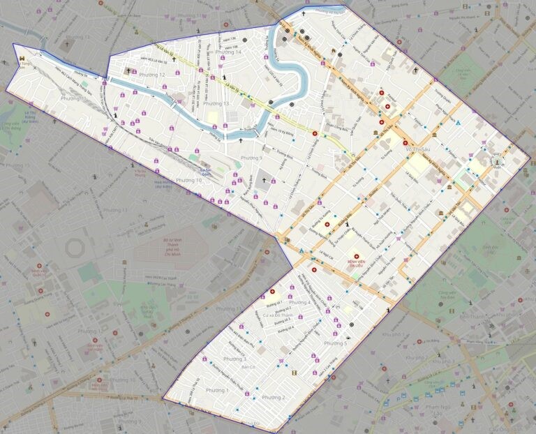 bản đồ Vuaboss hoatdong quận 3