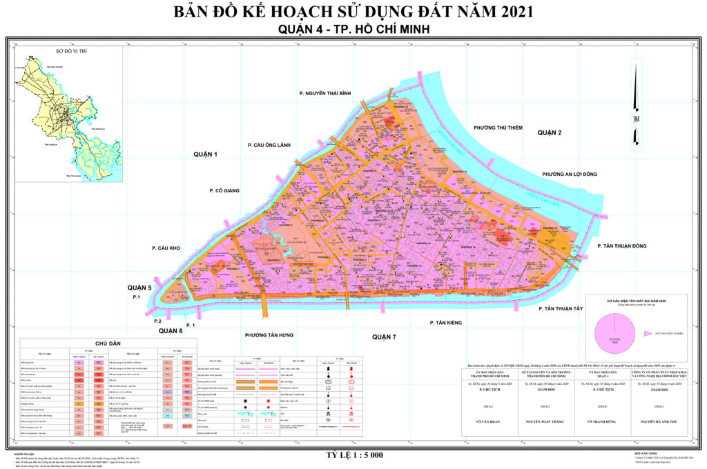 bản đồ quy hoạch quận 4