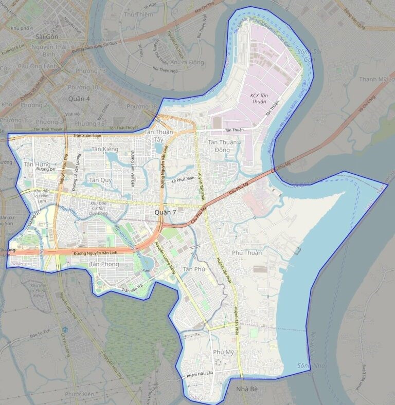 bản đồ Vuaboss hoatdong quận 7