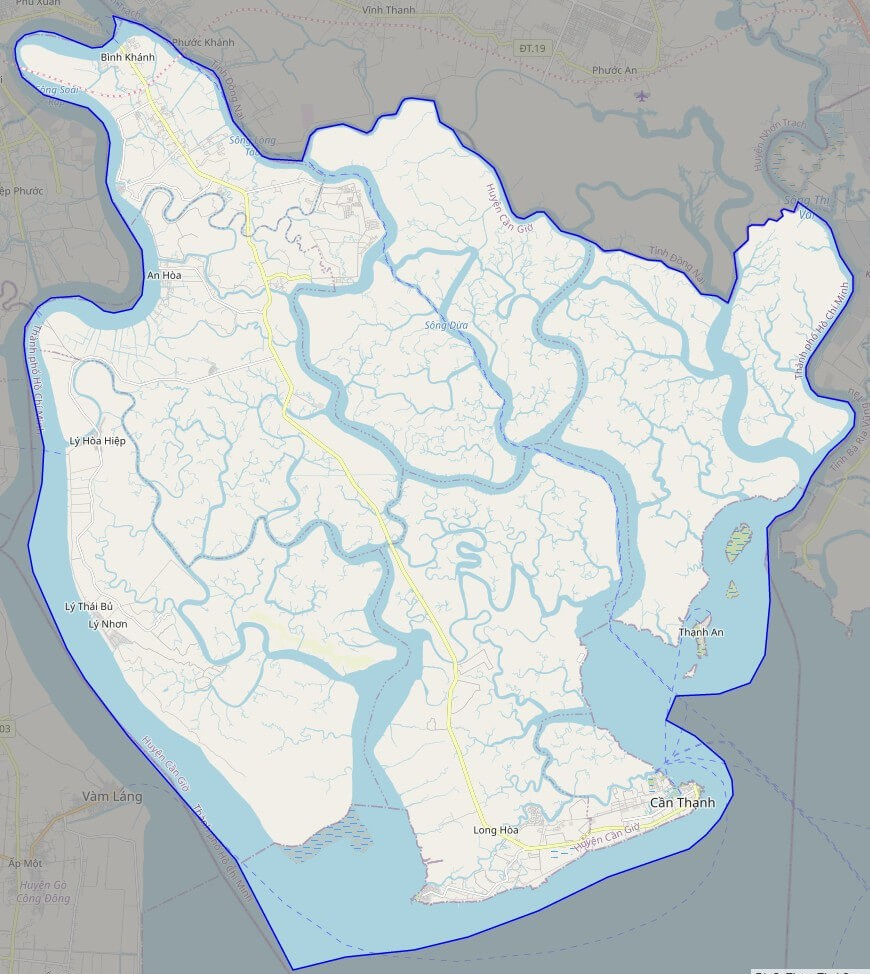 Bản đồ Vuaboss hoatdong huyện Cần Giờ