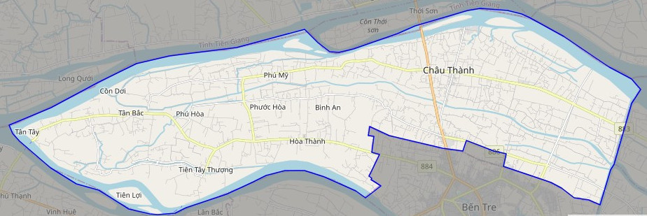 bản đồ Vuaboss hoatdong huyện Châu Thành