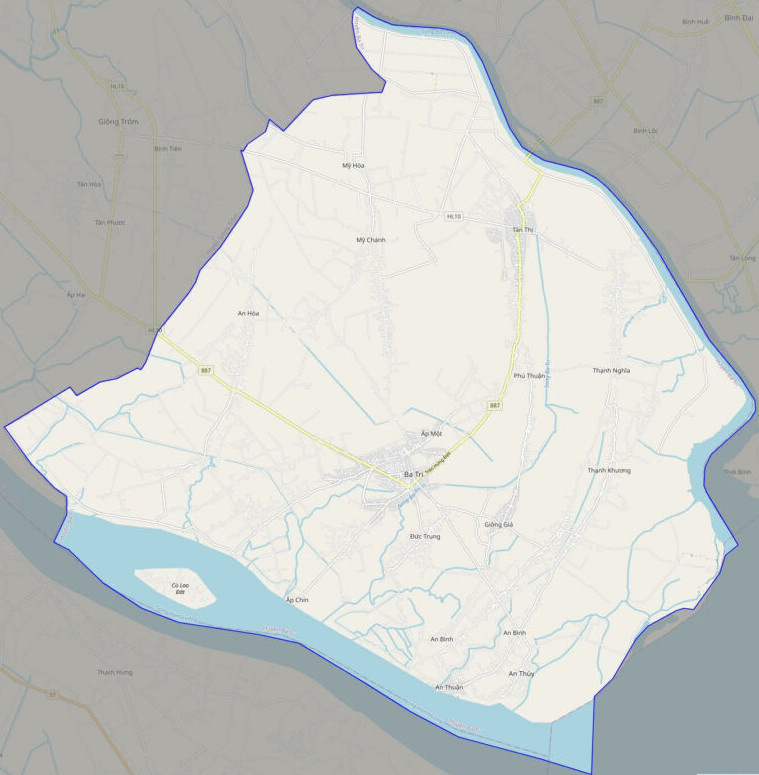 Bản đồ Vuaboss hoatdong huyện Ba Tri