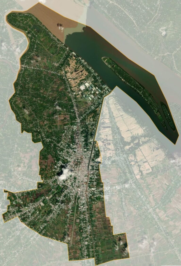 Bản đồ vệ tinh Thành phố Trà Vinh