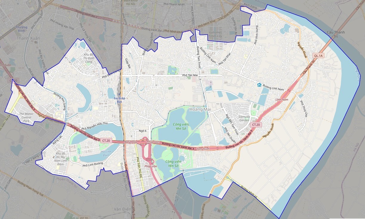 bản đồ Vuaboss hoatdong quận hoàng mai