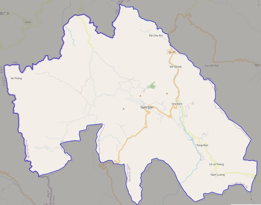 Bản đồ Vuaboss hoatdong huyện Quản Bạ