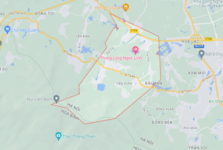 Bản đồ vị trí xã Tiến Xuân.png