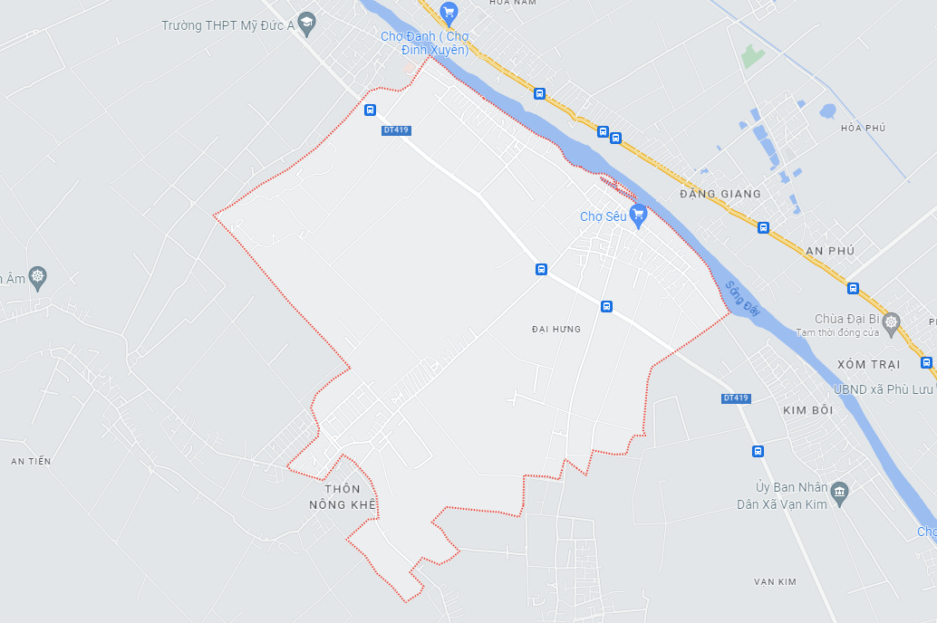 ban-do-xa-dai-hung Bản đồ xã Đại Hưng