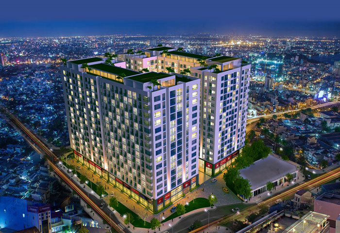 Khu Vuaboss có trụ sở ở đâu Sky Center.jpg