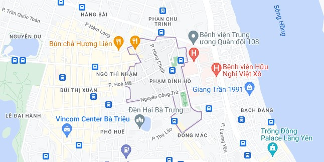 Bản đồ phường Phạm Đình Hổ
